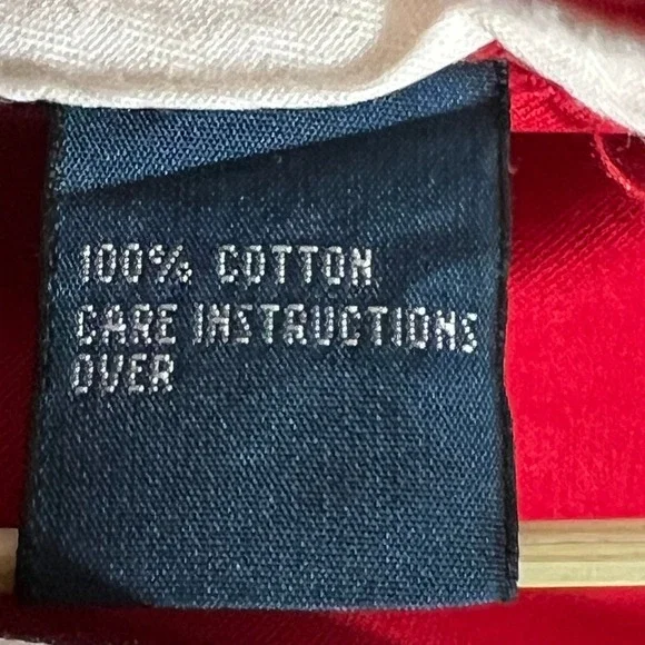 Polo Ralph Lauren Mens Red Chino Pants Side Buckle Adjusters 38x27.5 Cotton - Picture 14 of 16